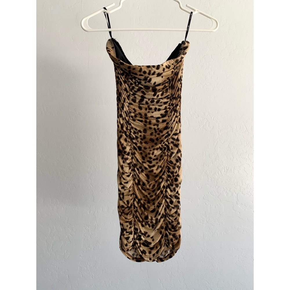 cheetah print dress